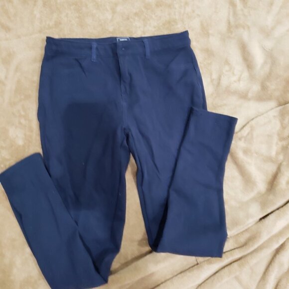 Gapkids, size 14 Navy Blue 2 Back pockets Stretchy Pants - Picture 2 of 4